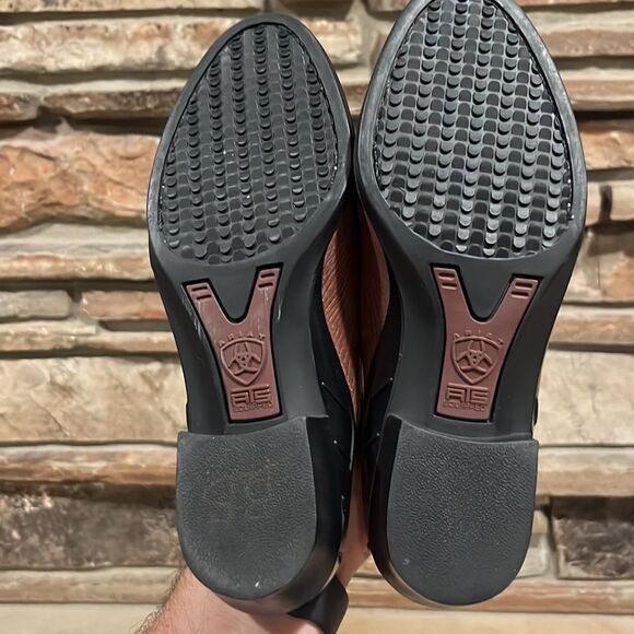 Ariat Brown Leather Convertible Mule - Picture 8 of 10